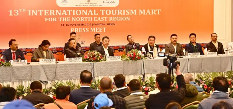 13वां ITM गंगटोक में पूर्वोत्तर पर्यटन संवर्धन पर महत्वपूर्ण बैठक आयोजित 13वां ITM गंगटोक में पूर्वोत्तर पर्यटन संवर्धन पर महत्वपूर्ण बैठक आयोजित