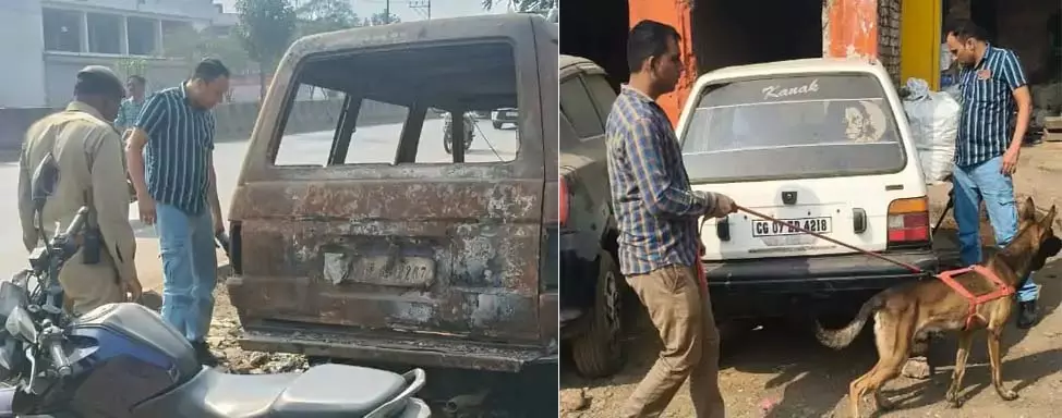 दुर्ग में बम निरोधक दस्ते ने चलाया ऑपरेशन, एक पल के लिए डर गए थे लोग दुर्ग में बम निरोधक दस्ते ने चलाया ऑपरेशन, एक पल के लिए डर गए थे लोग