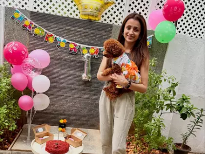 Trisha अपनी प्यारी दोस्त इज़ी के एक साल के होने पर जश्न मना रही हैं Trisha अपनी प्यारी दोस्त इज़ी के एक साल के होने पर जश्न मना रही हैं