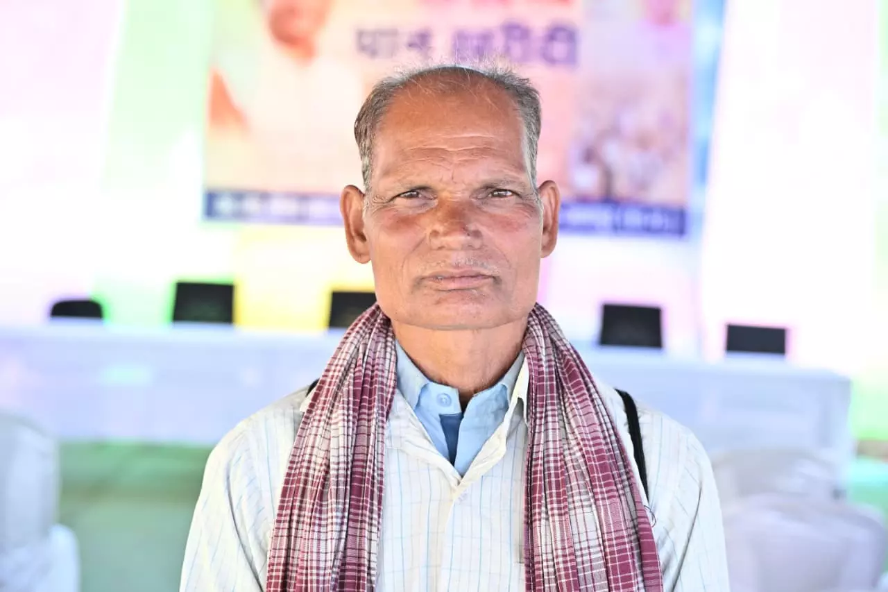 धान से मिले पैसों से खुद के लिए वाहन खरीदेंगे किसान गंगाराम धान से मिले पैसों से खुद के लिए वाहन खरीदेंगे किसान गंगाराम