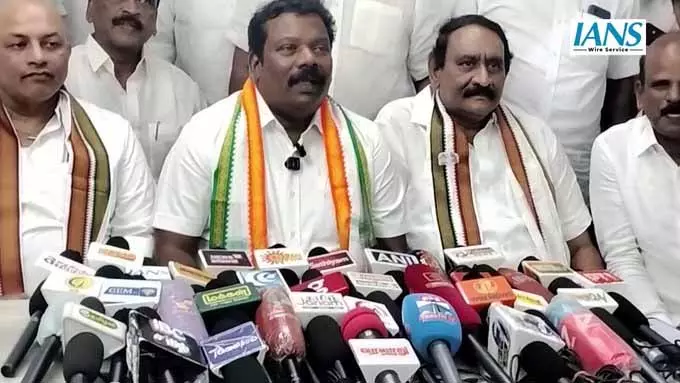 तमिलनाडु कांग्रेस अध्यक्ष के. सेल्वापेरुंथगई ने SIR को लेकर जताई चिंता तमिलनाडु कांग्रेस अध्यक्ष के. सेल्वापेरुंथगई ने SIR को लेकर जताई चिंता