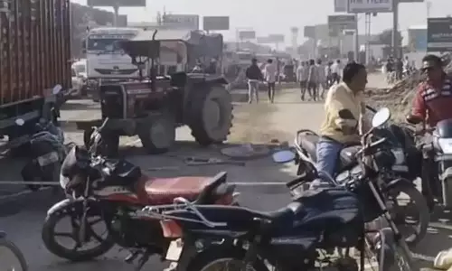 Ajmer: सड़क हादसे में बाइक सवार की मौत