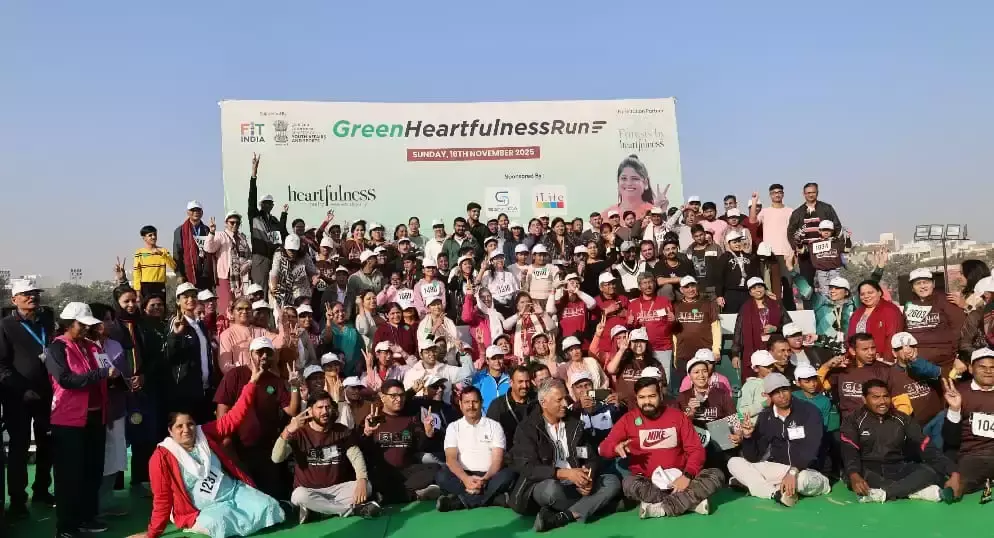 Jaipur: हार्टफुलनेस रन में शामिल हुए हजारों प्रतिभागी Jaipur: हार्टफुलनेस रन में शामिल हुए हजारों प्रतिभागी