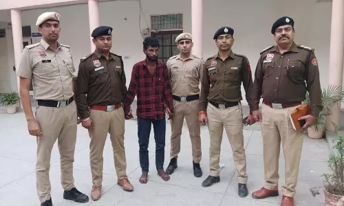 Haryana : नौ मामलों में आरोपी व्यक्ति गिरफ्तार