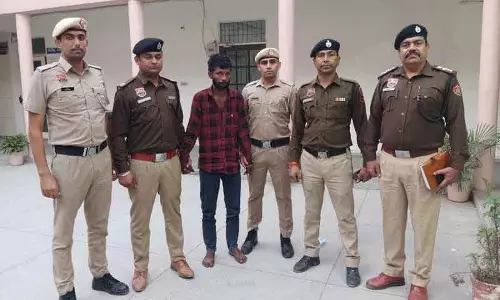 नौ मामलों में आरोपी व्यक्ति गिरफ्तार