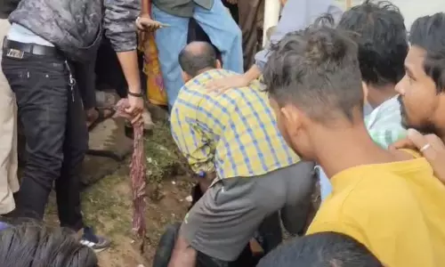 दुर्ग शहर में हत्या, नाले से शव बरामद