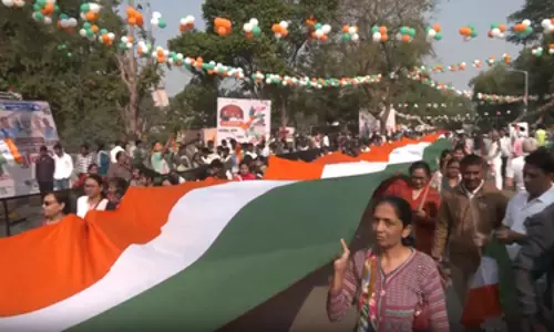 सरदार पटेल की 150वीं जयंती पर Ahmedabad में भव्य एकता मार्च सरदार पटेल की 150वीं जयंती पर Ahmedabad में भव्य एकता मार्च