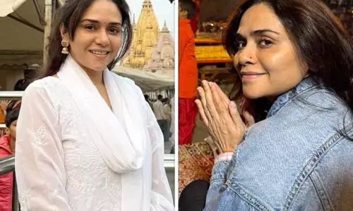 Amruta Khanvilkar की वाराणसी में आध्यात्मिक यात्रा