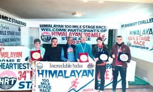 हिमालयन 100 मील स्टेज रेस दार्जिलिंग में संपन्न हुई