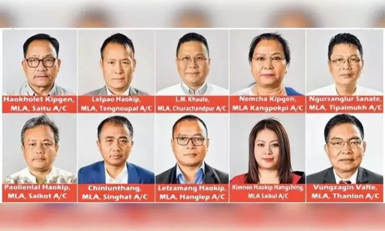 Manipur: विधायकों और समूहों ने नई सरकार समर्थन के दावे का खंडन किया