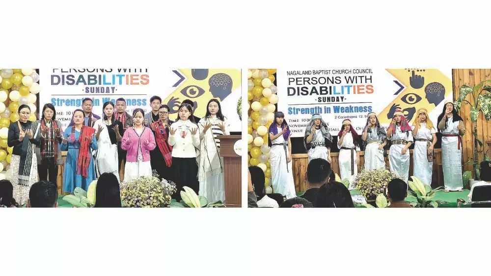 Nagaland बैपटिस्ट चर्च काउंसिल ने विकलांग व्यक्तियों के लिए रविवार मनाया