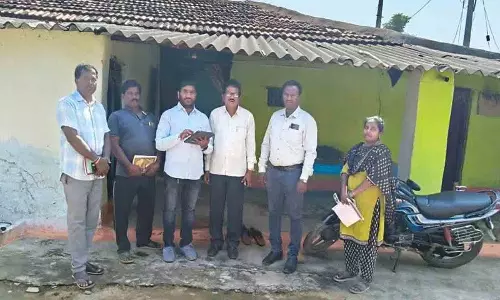 चिन्ना मसनपल्ली में PLFS सर्वेक्षण शुरू चिन्ना मसनपल्ली में PLFS सर्वेक्षण शुरू