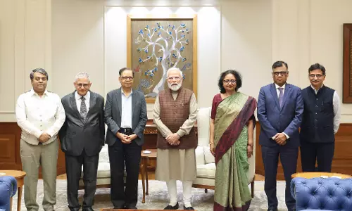 पीएम मोदी से 16वें वित्त आयोग की मुलाकात, वित्तीय सुधारों पर हुई चर्चा