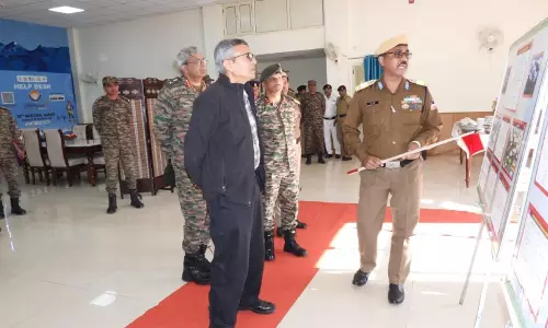 रक्षा सचिव Rajesh Kumar Singh ने मध्य क्षेत्र के अग्रिम क्षेत्रों का किया दौरा