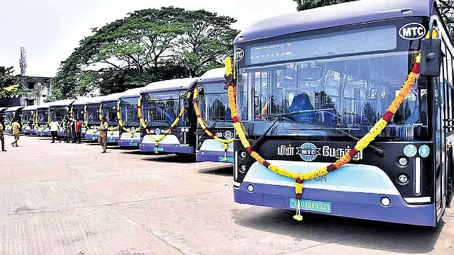 चेन्नई के लिए 270 नई इलेक्ट्रिक बसें: जनवरी तक सेवा में आ जाएँगी चेन्नई के लिए 270 नई इलेक्ट्रिक बसें: जनवरी तक सेवा में आ जाएँगी