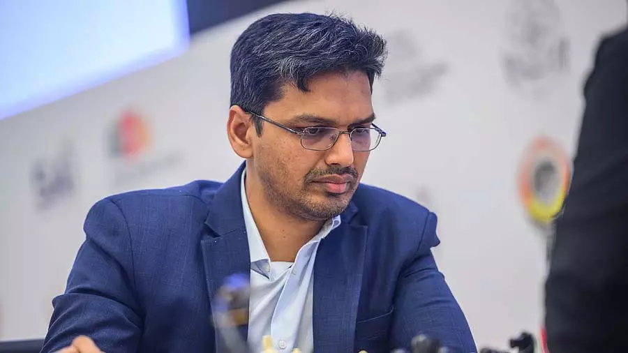 FIDE World Cup : पेंटाला हरिकृष्णा को बाहर का रास्ता दिखाया गया FIDE World Cup : पेंटाला हरिकृष्णा को बाहर का रास्ता दिखाया गया