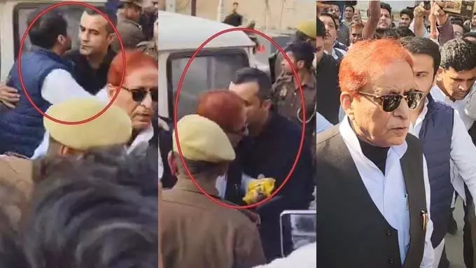 आजम खां और बेटे अब्दुल्ला आजम को जेल भेजा गया, देखें VIDEO... आजम खां और बेटे अब्दुल्ला आजम को जेल भेजा गया, देखें VIDEO...