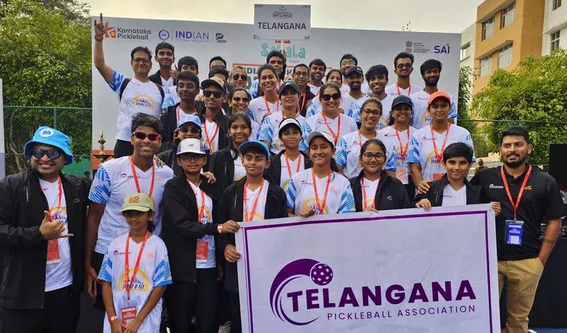 Telangana: IPA पिकलबॉल नेशनल्स में तेलंगाना ने 20 पदक जीते