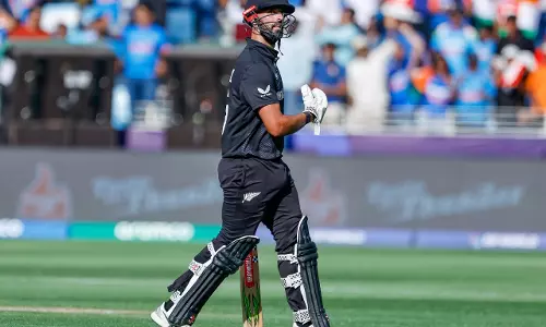 New Zealand के बल्लेबाज मिशेल ग्रोइन में चोट के कारण विंडीज वनडे से बाहर