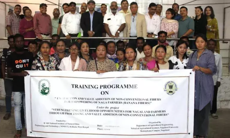 Nagaland विश्वविद्यालय किसानों को नवीन कृषि पद्धतियों का प्रशिक्षण दे रहा