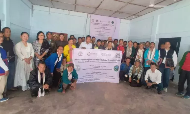 Arunachal के सियांग में MAP खेती पर किसानों को प्रशिक्षण दिया गया