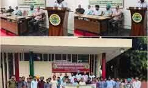 Ludhiana PAU-NSS इकाई ने हरित परिसर पहल का आयोजन किया Ludhiana PAU-NSS इकाई ने हरित परिसर पहल का आयोजन किया