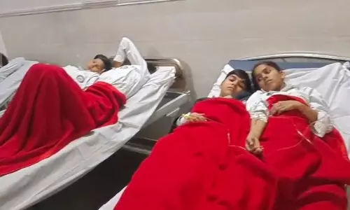 समालखा गांव के school में दलिया खाने से 13 छात्र अस्पताल में भर्ती