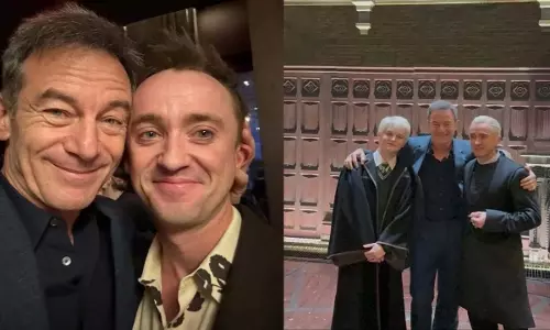 Jason Isaacs ने हैरी पॉटर ब्रॉडवे में ड्रेको मालफॉय के रूप में टॉम फेल्टन की वापसी का समर्थन किया Jason Isaacs ने हैरी पॉटर ब्रॉडवे में ड्रेको मालफॉय के रूप में टॉम फेल्टन की वापसी का समर्थन किया