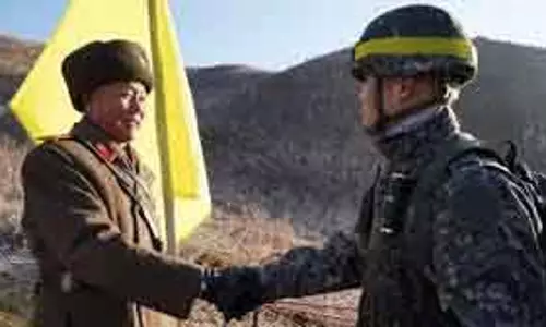 दक्षिण कोरिया ने उत्तर कोरिया के साथ सैन्य वार्ता पर विचार किया दक्षिण कोरिया ने उत्तर कोरिया के साथ सैन्य वार्ता पर विचार किया