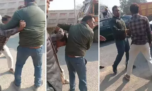 MP : रेत माफिया ने भुगतान से इनकार करने पर डायल 112 ड्राइवर का पीछा कर सरेआम पीटा