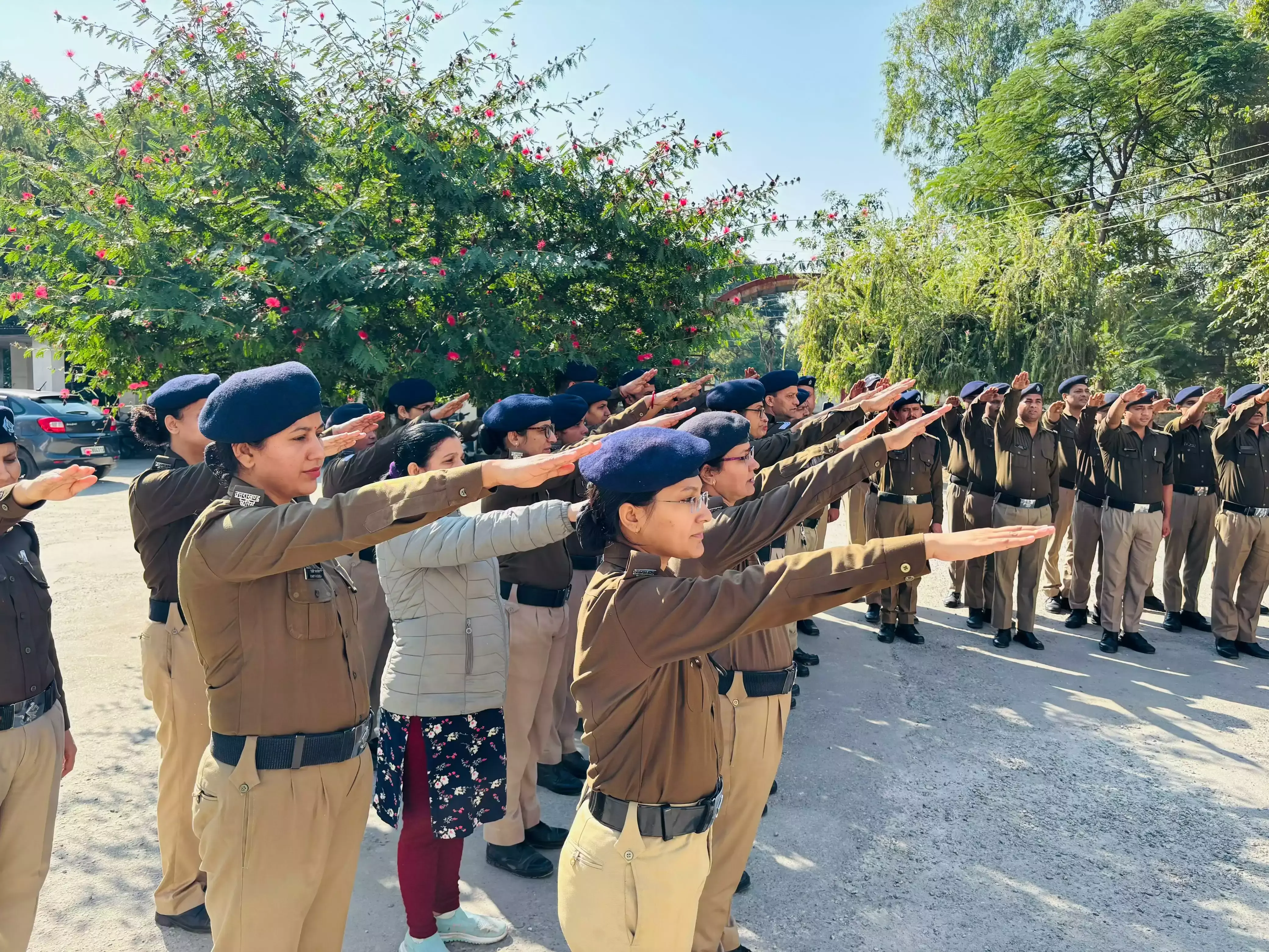 Haridwar: नशा मुक्त समाज के लिए पुलिस का सक्रिय संदेश