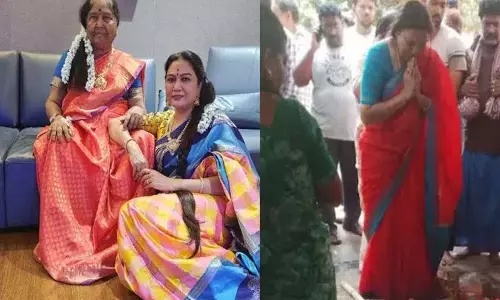 अभिनेत्री Hema की मां का निधन.. खूब रोईं वरिष्ठ अभिनेत्री अभिनेत्री Hema की मां का निधन.. खूब रोईं वरिष्ठ अभिनेत्री