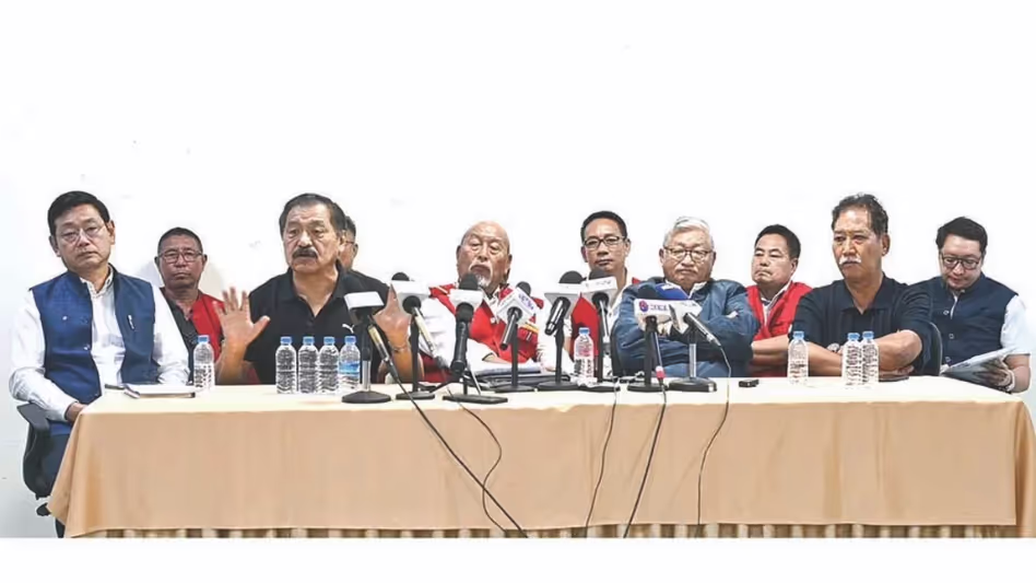 Naga कॉमन प्लेटफॉर्म ने लंबे समय से लंबित राजनीतिक मुद्दे के शीघ्र, व्यापक समाधान का आह्वान किया Naga कॉमन प्लेटफॉर्म ने लंबे समय से लंबित राजनीतिक मुद्दे के शीघ्र, व्यापक समाधान का आह्वान किया