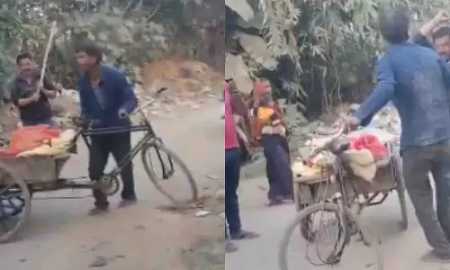 Shahjahanpur में दलित सब्जी विक्रेता से उसकी जाति पूछकर मारपीट