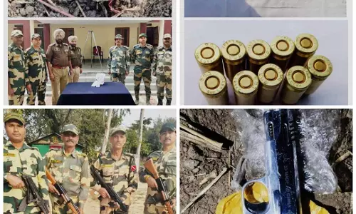 BSF की सतर्कता: ड्रोन और हथियार बरामद, सीमा पर तस्करी नाकाम