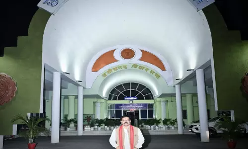 उपमुख्यमंत्री विजय शर्मा ने विधानसभा के पुराने प्रांगण को विदाई दी, साझा की अनमोल यादें