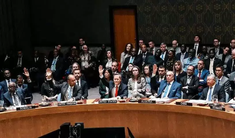 सुरक्षा परिषद ने ट्रम्प की Gaza शांति योजना को मंजूरी दी सुरक्षा परिषद ने ट्रम्प की Gaza शांति योजना को मंजूरी दी