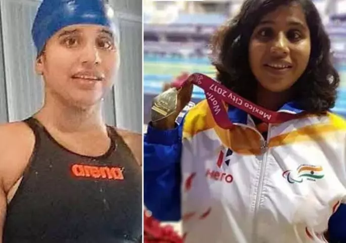 Nagpur की कंचनमाला ने नेशनल पैरा स्विमिंग में 3 स्वर्ण जीते Nagpur की कंचनमाला ने नेशनल पैरा स्विमिंग में 3 स्वर्ण जीते