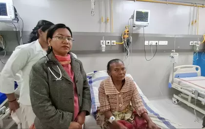 PM श्री एयर एम्बुलेंस योजना के तहत खंडवा के मरीज को इंदौर लाया गया PM श्री एयर एम्बुलेंस योजना के तहत खंडवा के मरीज को इंदौर लाया गया