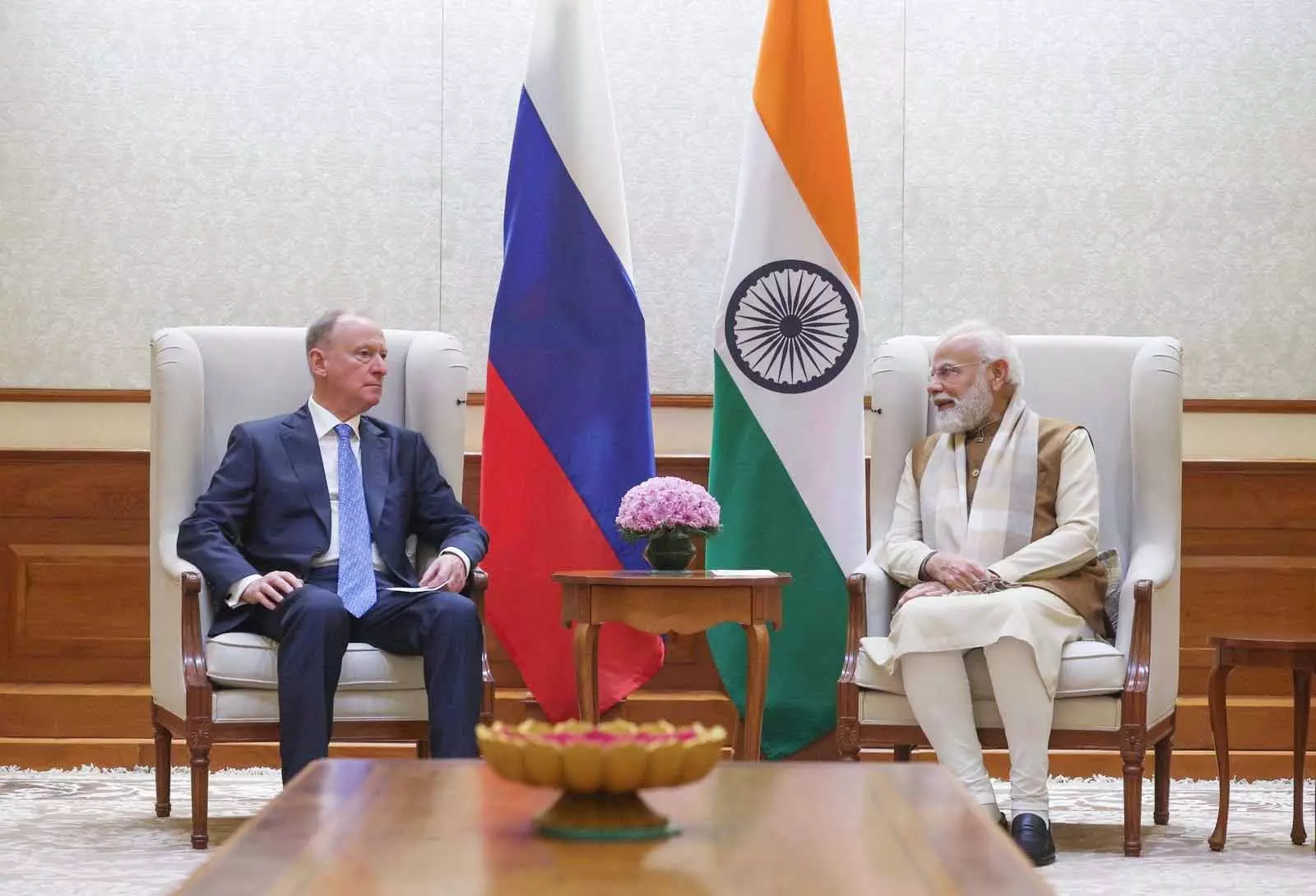 प्रधानमंत्री मोदी ने निकोलाई पात्रुशेव से की महत्वपूर्ण वार्ता प्रधानमंत्री मोदी ने निकोलाई पात्रुशेव से की महत्वपूर्ण वार्ता