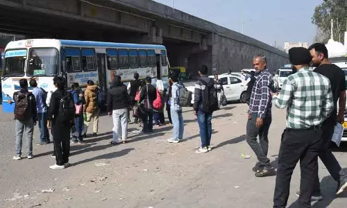 Mohali सिंहपुरा चौक पर नया बस स्टॉप