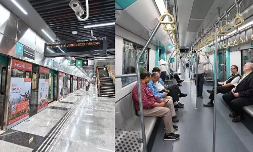 Mumbai : मेट्रो लाइन 3 पर 23 नवंबर से दिव्यांग यात्रियों को किराए में 25% की छूट मिलेगी Mumbai : मेट्रो लाइन 3 पर 23 नवंबर से दिव्यांग यात्रियों को किराए में 25% की छूट मिलेगी