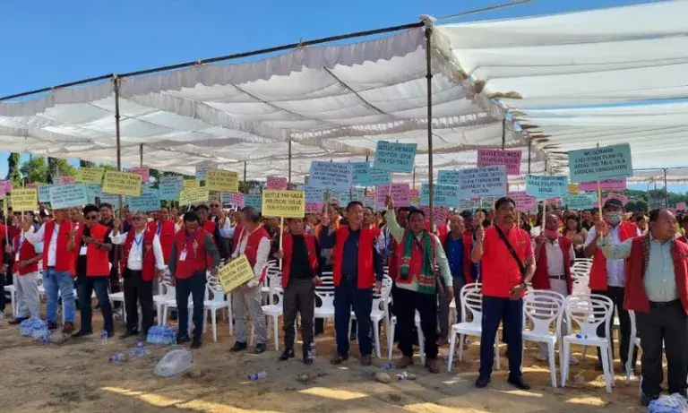 Nagaland: रैली में केंद्र से भारत-नागा मुद्दे को जल्द सुलझाने का आग्रह Nagaland: रैली में केंद्र से भारत-नागा मुद्दे को जल्द सुलझाने का आग्रह