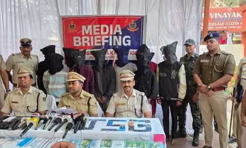 Jharsuguda साइबर धोखाधड़ी गिरोह का भंडाफोड़, 10 गिरफ्तार