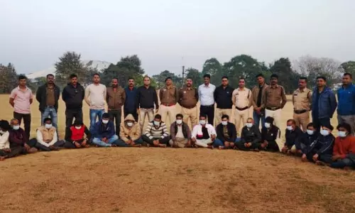19 डकैतों को कोरबा पुलिस ने दबोचा, कैश और जेवर कब्जे से जब्त