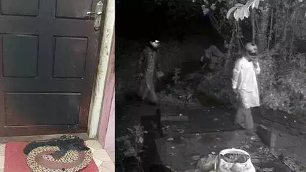 चिरायिन्कीझु में भाजपा नेता के घर पर हमला; हमलावरों की पहचान के लिए तस्वीरें जारी चिरायिन्कीझु में भाजपा नेता के घर पर हमला; हमलावरों की पहचान के लिए तस्वीरें जारी
