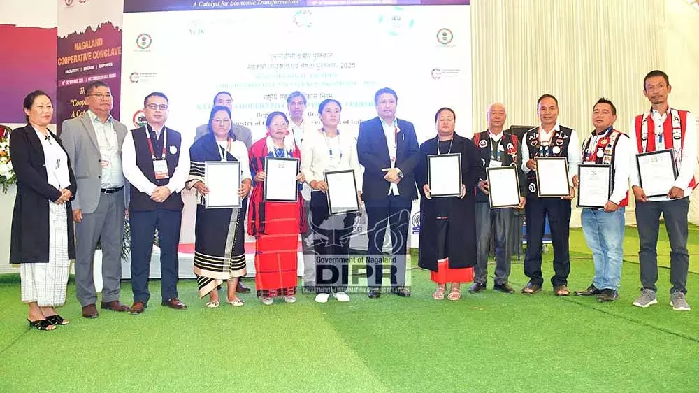 Nagaland के जैकब झिमोमी ने राष्ट्रीय विकास में मजबूत सहकारी समितियों का आह्वान किया Nagaland के जैकब झिमोमी ने राष्ट्रीय विकास में मजबूत सहकारी समितियों का आह्वान किया