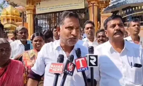 Umamaheswara जलाशय भूमि सौदे को लेकर किसानों को चेतावनी