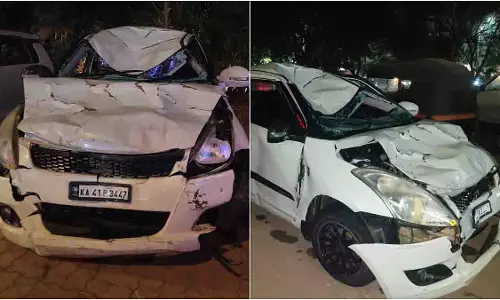 नवी मुंबई: खारघर पुल पर दुर्घटना, पुलिस ने PWD से बैरिकेड्स मांगे नवी मुंबई: खारघर पुल पर दुर्घटना, पुलिस ने PWD से बैरिकेड्स मांगे