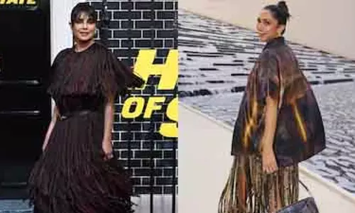 2025 में फैशन ट्रेंड: Priyanka Chopra ने फ्रिंज गाउन में दिखाया ग्लैमरस लुक